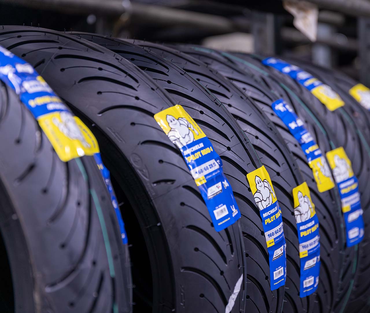 Michelin Motorradreifen im Lager